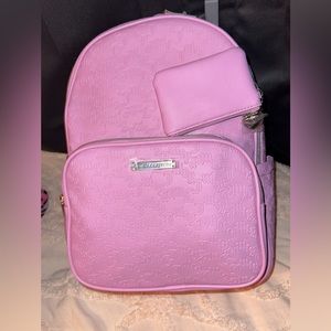 Pink purple Juicy Couture backpack